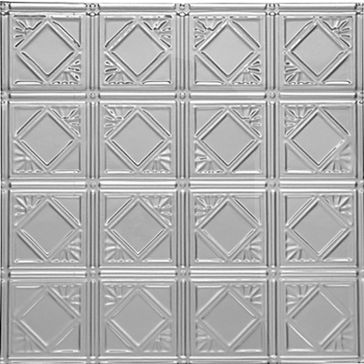 0603 Tin Ceiling Tile - Classic - DIAMONDBACK SQUARES