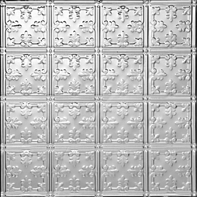 0605 Tin Ceiling Tile - Classic - MINI FLUER-DE-LIS