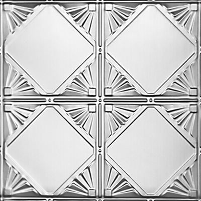 1205 Tin Ceiling Tile - CLASSIC CHECKERD DECO