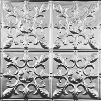 1218 Tin Ceiling Tile - Classic Antique Snowflake