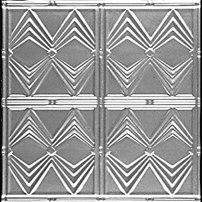 1220 Tin Ceiling Tile - Classic Deco Diamonds