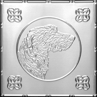 2427 Tin Ceiling Tile - MANS BEST FRIEND