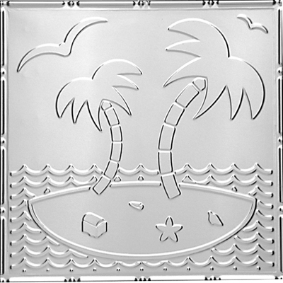 2481 Tin Ceiling Tile -ISLAND OASIS