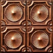 106 Antique Copper - Faux Tin Ceiling Tiles