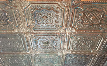 SOLID COPPER CEILING TILES