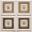 112 Faux Tin Ceiling Tile - White Pearl Gold
