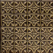 150 antique brass - faux tin ceiling tiles