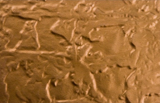 WC 40 faux tin backsplash in gold.  Image is taken of a 6x4 inch piece of the product.