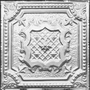 2421 Tin Ceiling Tile - Classic Elizabethan Shield
