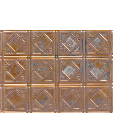 Diamondback Squares - Copper Backsplash Tile - #0603