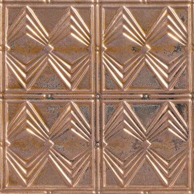 Deco Diamonds - Copper Ceiling Tile - #1220