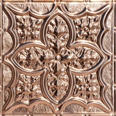 Renaissance Faire - Copper Ceiling Tile - 24 in x 24 in - #2428