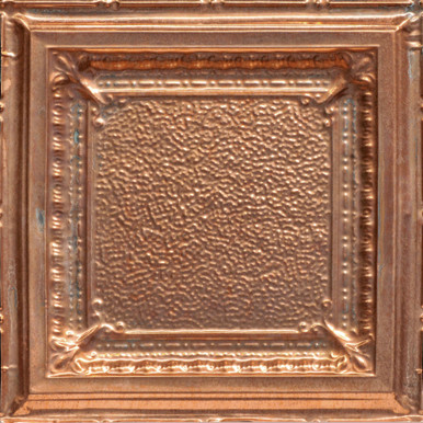Jackson Square - Copper Ceiling Tile - 24 in x 24 in - #2431