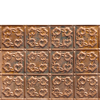 Autumn Leaves - Copper Backsplash Tile - #0608