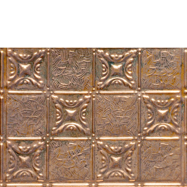 Grandma's Quilt - Copper Backsplash Tile - #0610