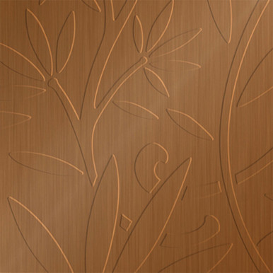 Audrey MirroFlex 4x8 Glue Up PVC 3D Wall Panels