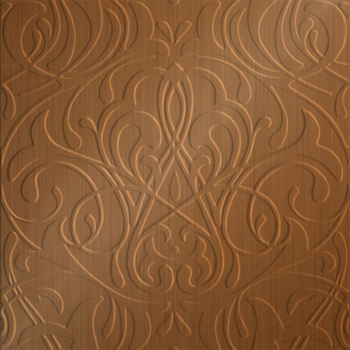 Damask MirroFlex 4x8 Glue Up PVC 3D Wall Panels