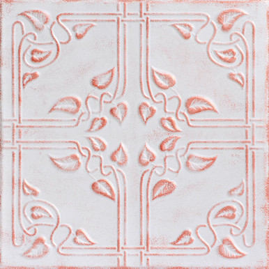 Ivy Leaves 20 in x 20 in Glue-up Styrofoam Ceiling Tile Pack - #R37