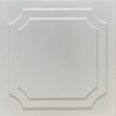 The Virginian 20 in x 20 in Glue-up Styrofoam Ceiling Tile Pack - #R08