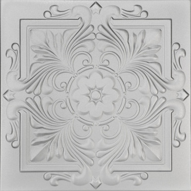 Victorian Glue-up Styrofoam Ceiling Tile 20 in x 20 in - #R14