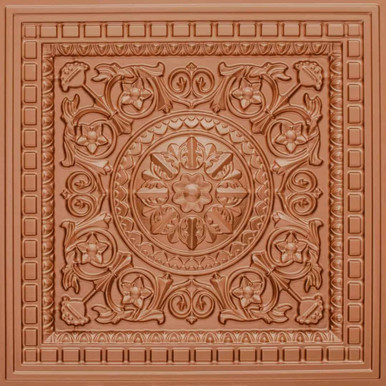 Da Vinci - Faux Tin - Coffered Drop Ceiling Tile - #215