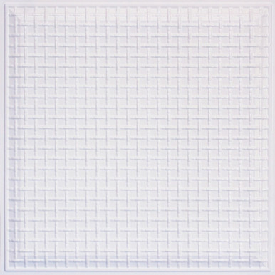 Rustic Lattice - Faux Tin Ceiling Tile - #248