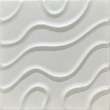 Modern Art 20 in x 20 in Glue-up Styrofoam Ceiling Tile Pack - #R136