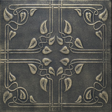 Ivy Leaves 20 in x 20 in Glue-up Styrofoam Ceiling Tile Pack - #R37