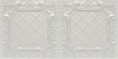 Tin Ceiling Tile Silver Shanko SK302 laq 24x24 N 6 Stamped Metal Tin Ceiling Tile – 24 Sq. Ft Coverage, Silver Lacquered Finish, Nail Up, Recycled Steel (Pack Of 6 Tin Ceiling Tile Silver Shanko SK302 laq 24x24 N 6 Stamped Metal Tin Ceiling Tile – 24 Sq. Ft Coverage, Silver Lacquered Finish, Nail Up, Recycled Steel (Pack Of 6