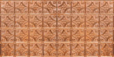 Tiny Tiptoe - Shanko - Copper Ceiling Tile - #209