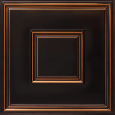 Town Square - Faux Tin Ceiling Tile - #208 - (Pack of 25)  / 100 - 200 sqft