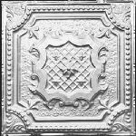 2421 Tin Ceiling Tile – Classic Elizabethan Shield