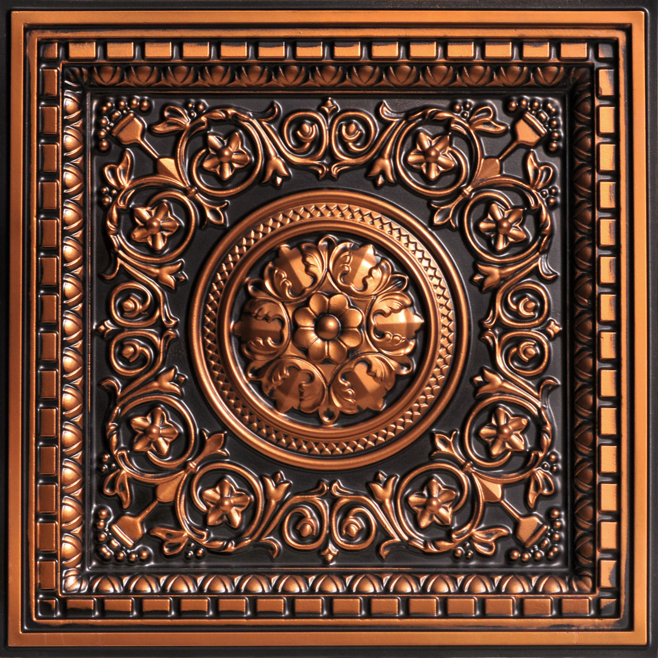 Faux Copper Ceiling Tiles Buy Online Decorative 