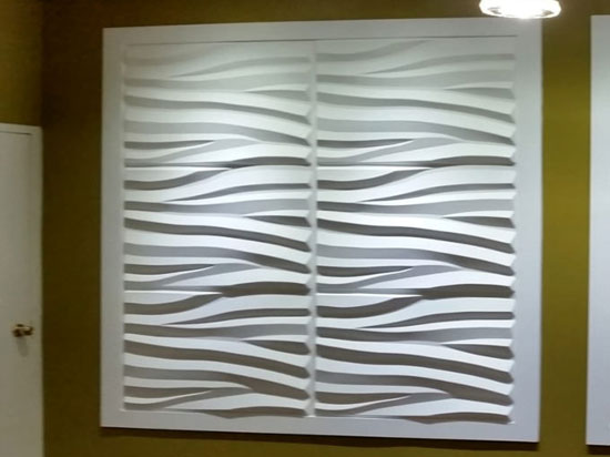 3D Wall Panels Bamboo Pulp 71