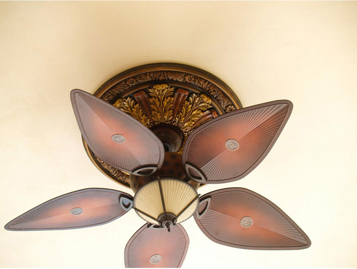 Sunshine Illusion - FAD Hand Painted Ceiling Medallion - #CCMF-036 - Antique Bronze