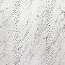 Tritan BP - 3D Faux Aged Brick Panel - Coconut White