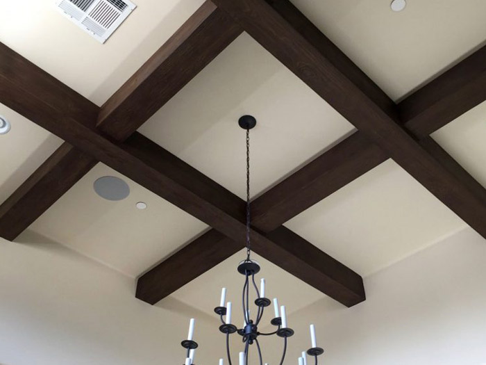 Faux Wood Beams – Dark Walnut