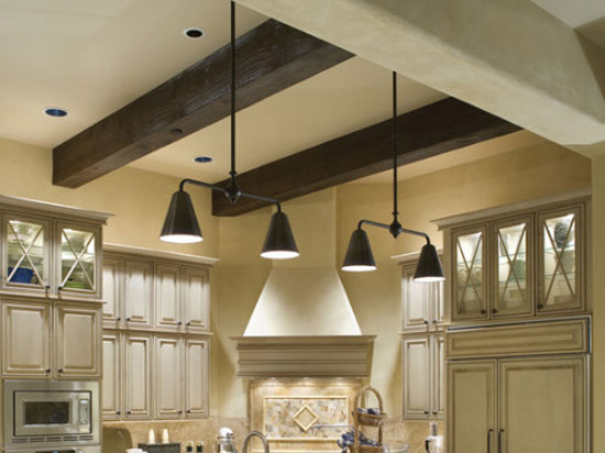 Faux Wood Beams – Dark Walnut