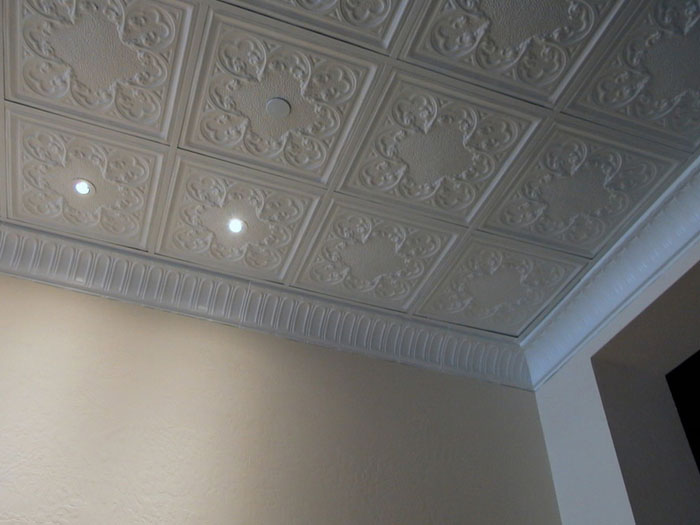 Stately Arches – Aluminum Cornice – Nail up – #EC0601 - White