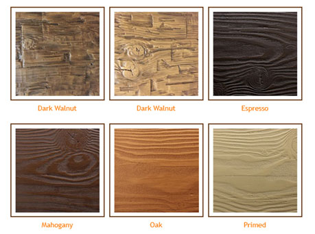 Faux Wood Beam - Color and Texture