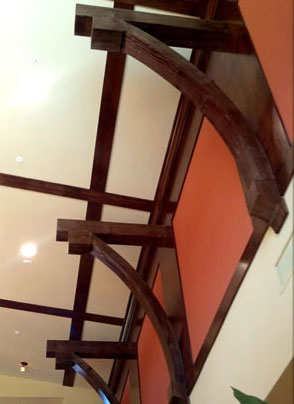 Faux Wood Ceiling Brackets