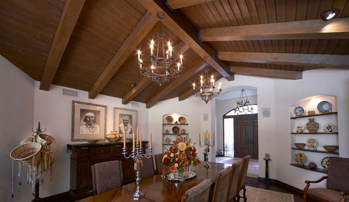 Faux Wood Ceiling Beams Where And Why To Them Decorative Tiles Inc - How To Tell Where Ceiling Beams Are