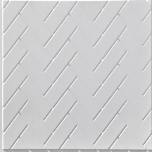 Tritan BP - 3D Faux Aged Brick Panel - Rusty Amber