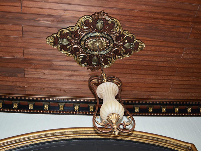 Perpetual Harmony II – FAD Hand Painted Ceiling Medallion – #CCMF-128-2