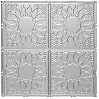 Kaleidoscope – Aluminum Ceiling Tile – #1214