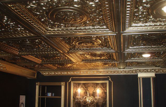 Rhine Valley - Faux Tin Ceiling Tiles - Drop In - 24