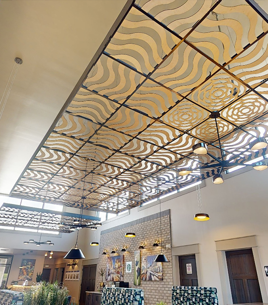 Parker Decorative Fretwork Wood PVC Wall Panels Parker Decorative Fretwork Wood PVC Wall Panels