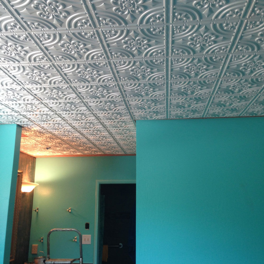 Wrought Iron – Faux Tin Ceiling Tile – #205