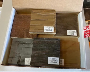 Faux Wood Beams Samples of Finishes and Textures