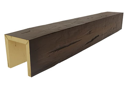 Natural Mahogany + Hand Hewn